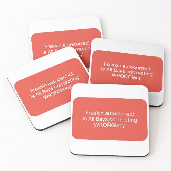Item preview, Freakin Autocorrect designed and sold by MAC Art&Designs.