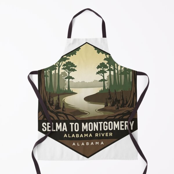 Item preview, Alabama River Cypress Bend Selma Trail Sticker designed and sold by DetourDgn.