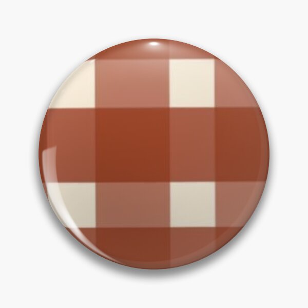 Item preview, Terracotta Rust Gingham Plaid Pattern — Rustic Cottagecore Buffalo Check designed and sold by LYAN-STORE.