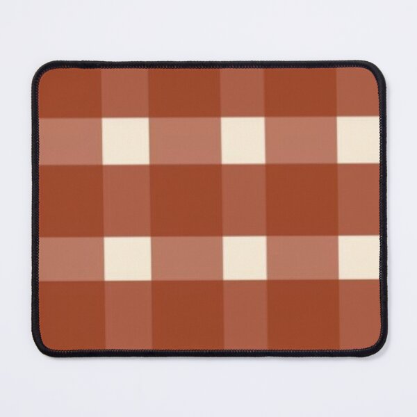 Item preview, Terracotta Rust Gingham Plaid Pattern — Rustic Cottagecore Buffalo Check designed and sold by LYAN-STORE.
