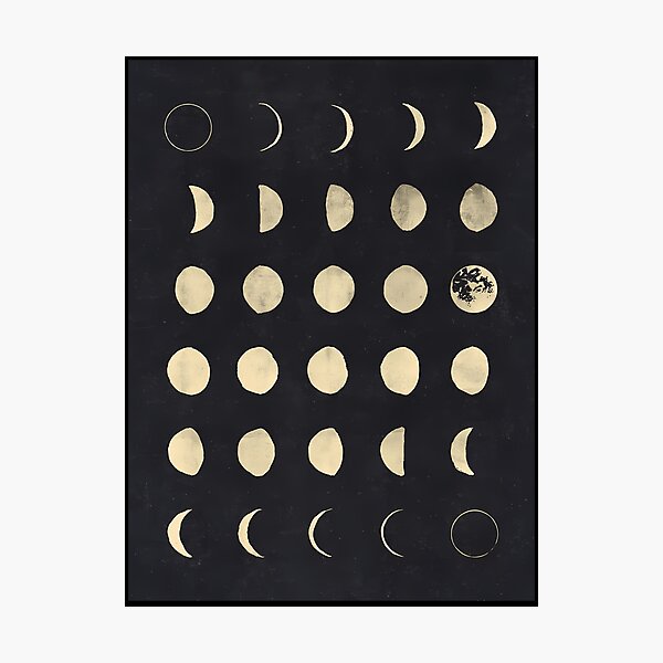 Item preview, Moon Phases designed and sold by terrymyra.
