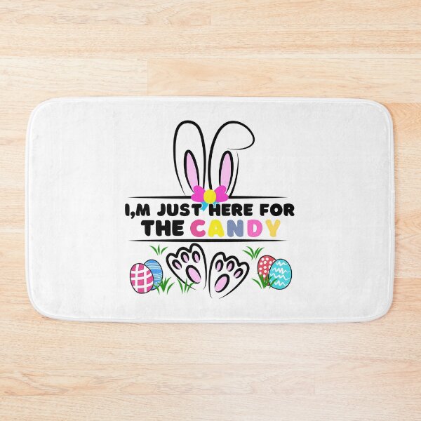 Item preview, Funny Easter Bunny I'M Just Here For Easter Candy Kids Girls designed and sold by glorianadrew.