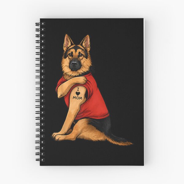 Item preview, I Love Mom German Shepherd Dog Mom designed and sold by Ignorantarrive.