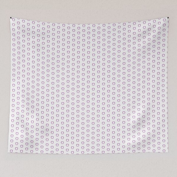Item preview, Purple Vintage Holly Wreath Christmas Design designed and sold by pattern-archive.