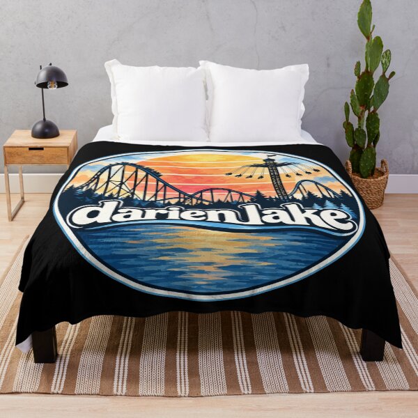 Item preview, Darien Lake New York Watercolor designed and sold by TomFrontierArt.