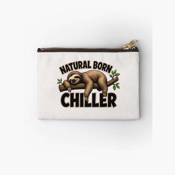 Item preview, Natural Born Chiller Funny Sloth designed and sold by TshirtsOnline-.