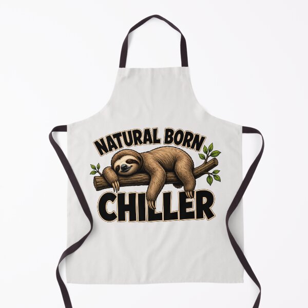 Item preview, Natural Born Chiller Funny Sloth designed and sold by TshirtsOnline-.