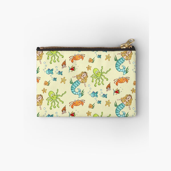 Item preview, Sea Life Marine Under the Sea - Creamy Yellow Background designed and sold by Helen McCartney Designs.