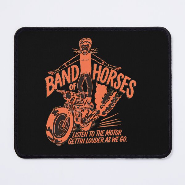 Item preview, Band Of Horses Motorcyclist  designed and sold by JoshWoodward.