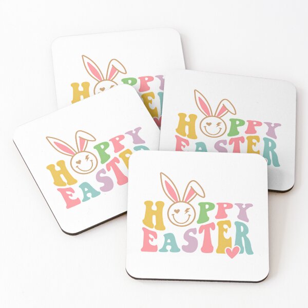 Item preview, Happy Easter Bunny Face Funny Easter Day Women Girls Cool Sticker designed and sold by glorianadrew.