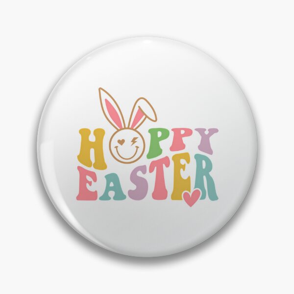 Item preview, Happy Easter Bunny Face Funny Easter Day Women Girls Cool Sticker designed and sold by glorianadrew.