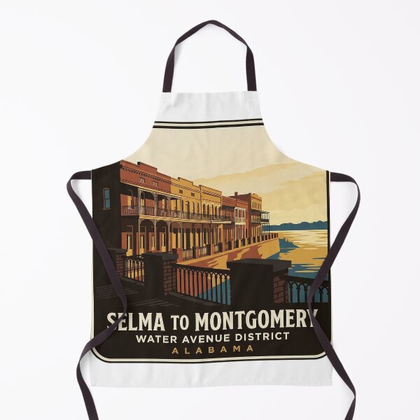 Item preview, Water Avenue Selma Historic District Trail Sticker designed and sold by DetourDgn.