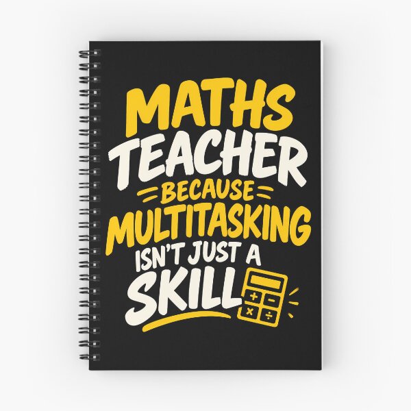 Item preview, Math Teacher Multitasking Humor designed and sold by Fun2Fentastic.