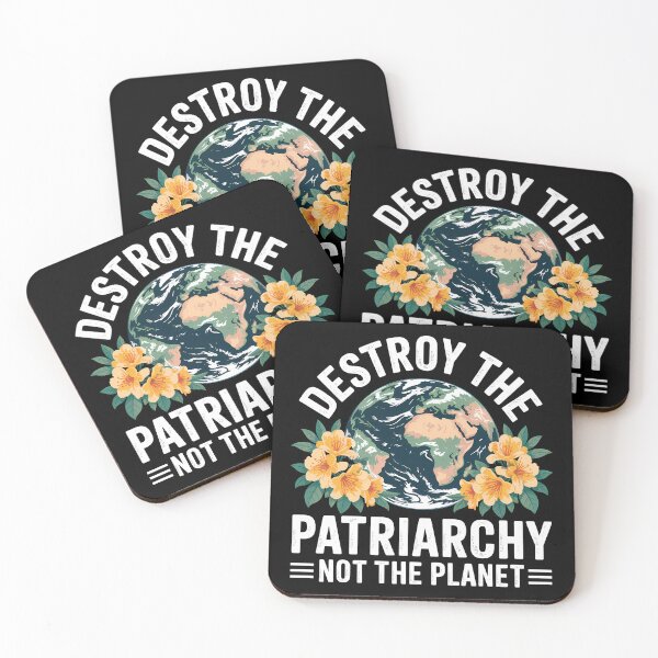 Item preview, Destroy The Patriarchy Not The Planet — Ecofeminist Design designed and sold by LoFizzy.