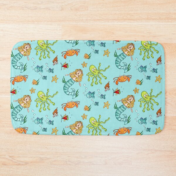 Item preview, Copy of Sea Life Marine Under the Sea - Blue Background designed and sold by Helen McCartney Designs.