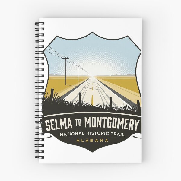 Item preview, Selma to Montgomery Trail Route Crest Sticker designed and sold by DetourDgn.