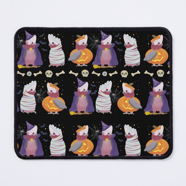 Item preview, Galah Cockatoo Halloween Illustration designed and sold by FandomizedRose.