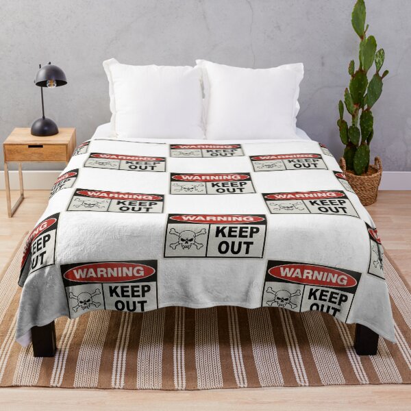 Item preview, Warning Keep Out designed and sold by DesignDorks.