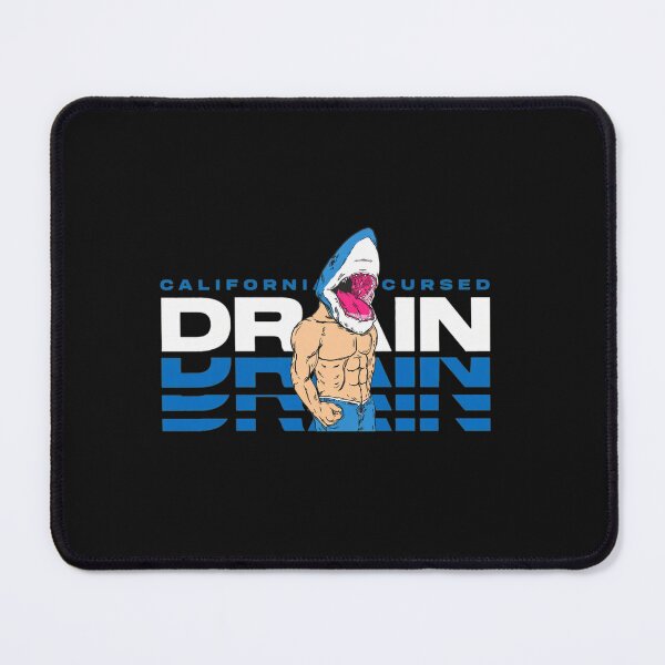 Item preview, California Cursed Drain Shark Head Man designed and sold by JoshWoodward.