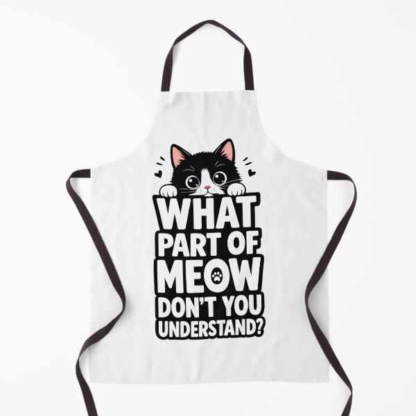 Item preview, What Part Of Meow Dont You Understand Cat Pun Funny designed and sold by Dmo3HarkoArt.