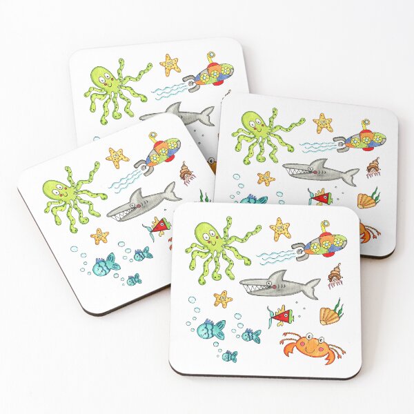Item preview, Sea Life Marine Under the Sea designed and sold by Helen McCartney Designs.