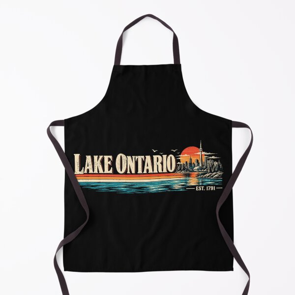 Item preview, Lake Ontario Toronto Vintage Sunset Skyline  designed and sold by Abigaildixon92.