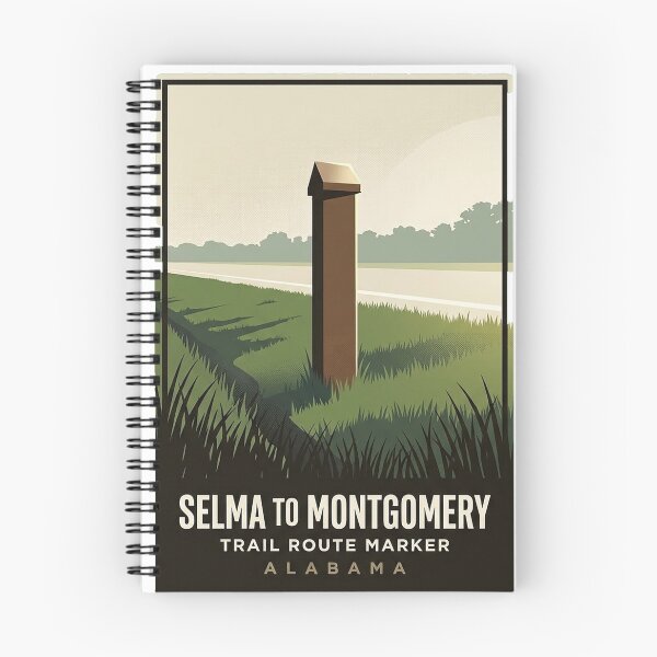 Item preview, Selma to Montgomery Trail Route Marker Sticker designed and sold by DetourDgn.