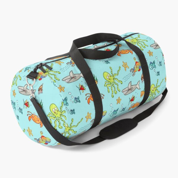 Item preview, Sea Life Marine Under the Sea - Blue Background designed and sold by Helen McCartney Designs.