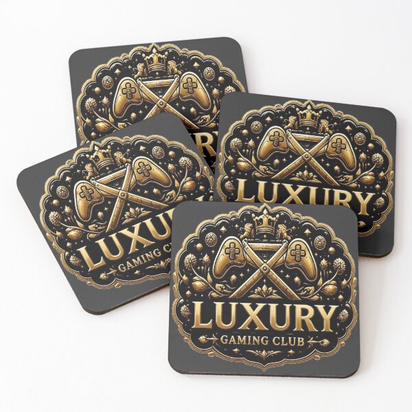 Item preview, Luxury Gaming Club Emblem – Gold Royal Design designed and sold by FABIOLA1970.