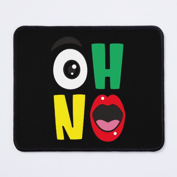 Item preview, Funny Expressive Eye Mouth Typography designed and sold by FrankHamm74437.