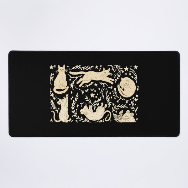 Item preview, Whimsical Cats and Mice Celestial Garden Art designed and sold by Dmo3HarkoArt.