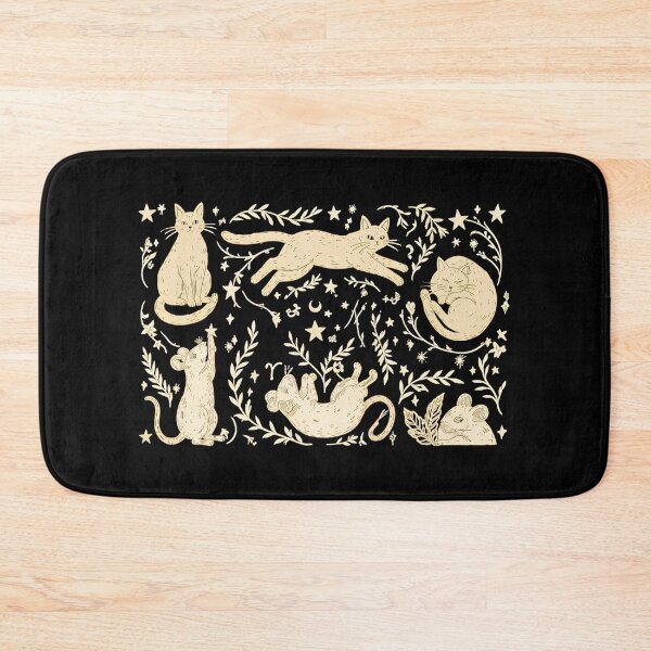 Item preview, Whimsical Cats and Mice Celestial Garden Art designed and sold by Dmo3HarkoArt.