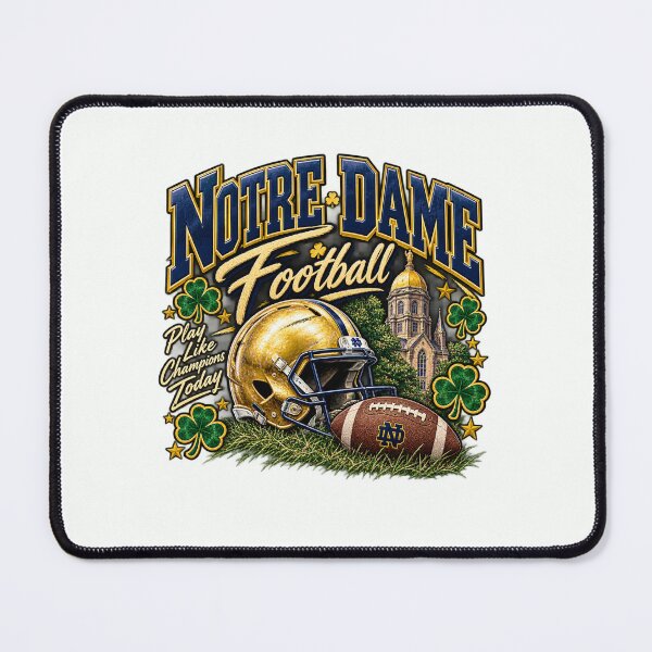 Item preview, Notre Dame Football designed and sold by Surrealscop.
