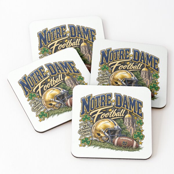 Item preview, Notre Dame Football designed and sold by Surrealscop.