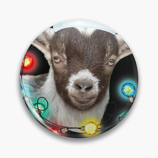 Item preview, Baby Goat Pajama Santa Farm Animal Farmer Goat Christmas designed and sold by HernandoMS.