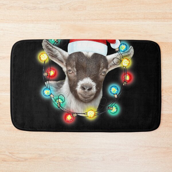 Item preview, Baby Goat Pajama Santa Farm Animal Farmer Goat Christmas designed and sold by HernandoMS.