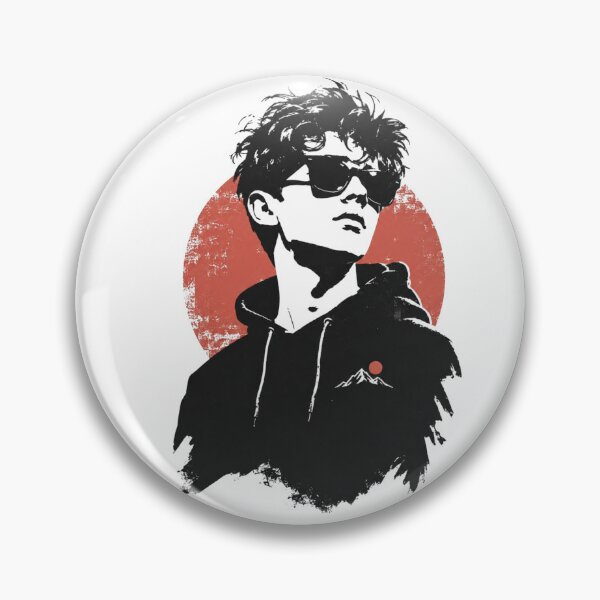 Item preview, Urban Cool – Vintage Minimalist Boy Portrait T-Shirt Design designed and sold by LarkLeaf.