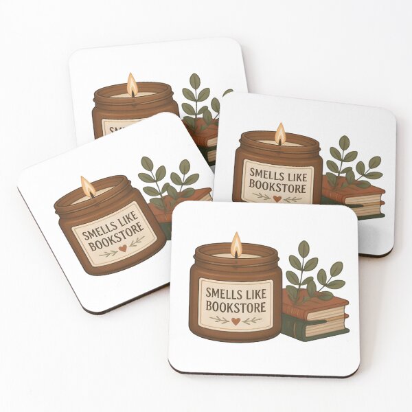 Item preview, Smells Like Bookstore Candle - Cozy Bookish Aesthetic designed and sold by aysenism.