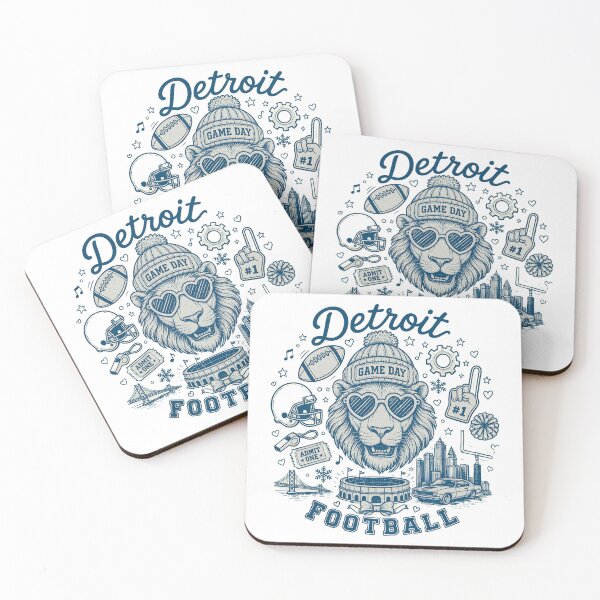 Item preview, Detroit Game Day Lion Heart Sunglasses designed and sold by rtinJuniper.