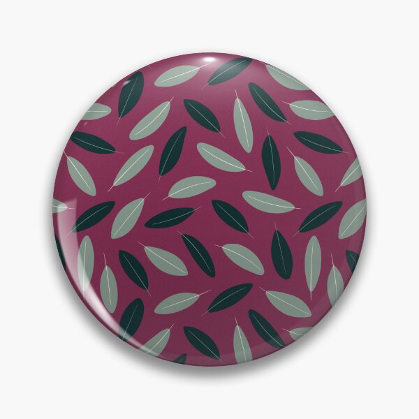 Item preview, Leaf-Feathers - Magenta & Sage designed and sold by MaxFy0517.