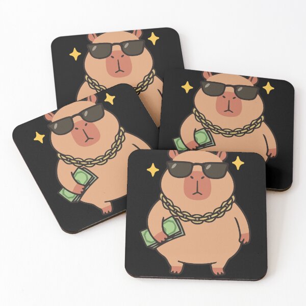 Item preview, Millionaire Chill ​The Capybara Boss designed and sold by 92160057.