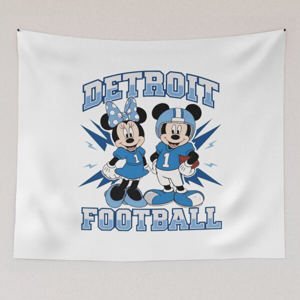 Item preview, Detroit Sports Fan Mickey Minnie Style Tee designed and sold by Dalaysia98.