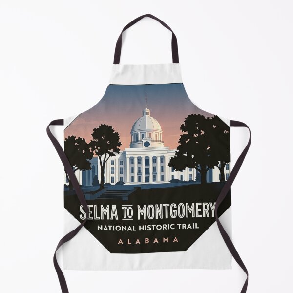 Artikelvorschau, Aufkleber für den Wanderweg von Selma nach Montgomery, Alabama (Alabama Capitol Trail) entworfen und verkauft von DetourDgn.