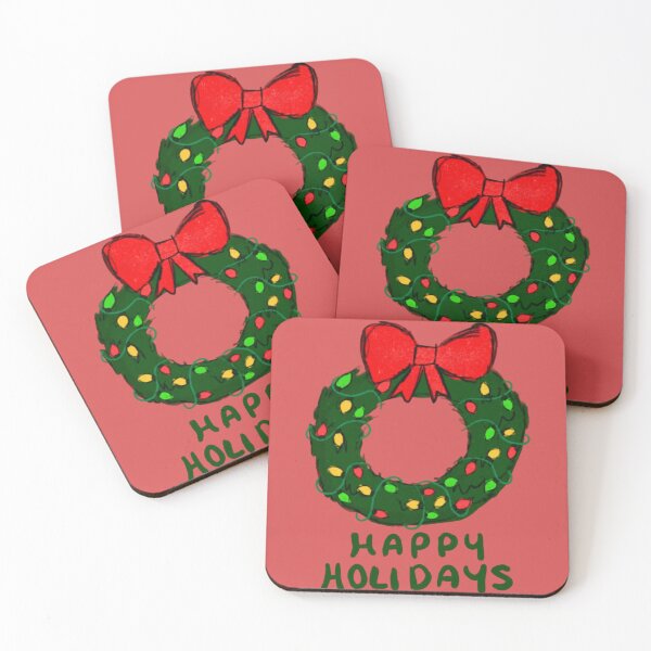 Item preview, Happy Holiday Wreath designed and sold by Bindamasc.