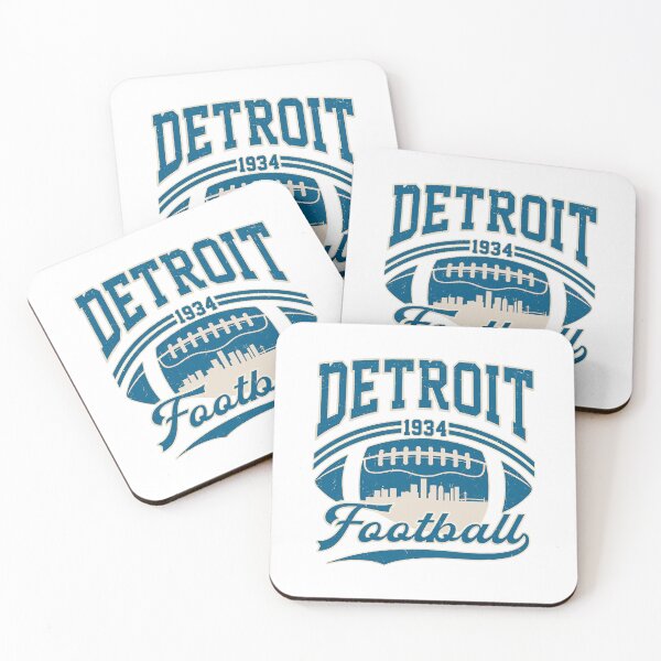 Artikelvorschau, Detroit Football Vintage Grafik Rundhalsausschnitt entworfen und verkauft von Treichel1985.