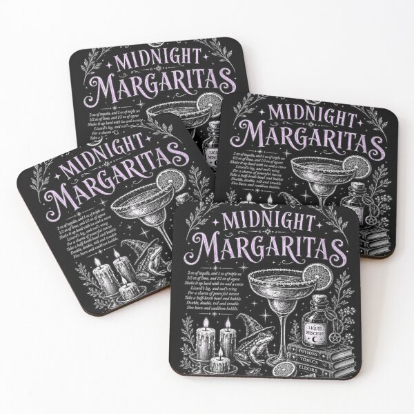 Item preview, Midnight Margaritas Witchy Cocktail Potion designed and sold by Crookedorbit.