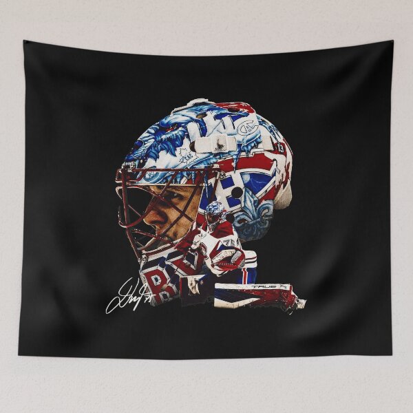 Item preview, Vintage Goalie Helmet Hockey Fan Art designed and sold by LaurenDay17140.