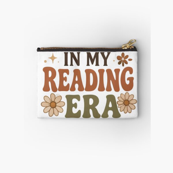 Item preview, In My Reading Era - Retro Groovy Floral Bookish Quote designed and sold by aysenism.