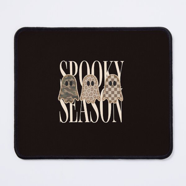 Item preview, Trendy Spooky Season Leopard Camo Checkered Ghost Halloween designed and sold by ImeldaSparks.