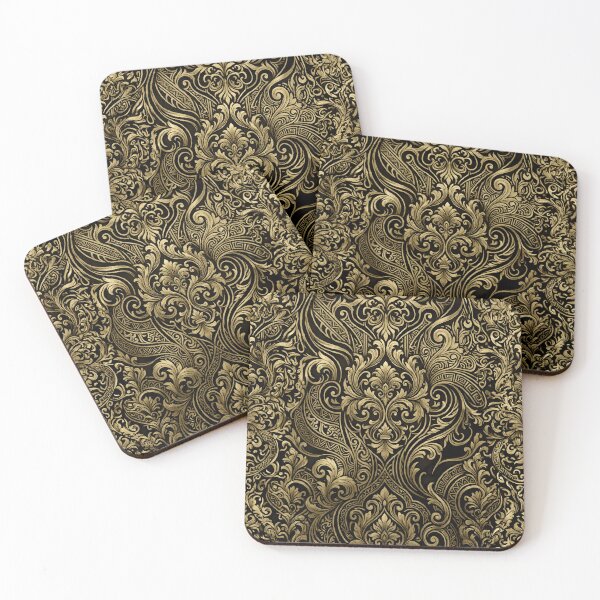Item preview, Ornate Gold Baroque Damask designed and sold by KuzeyWestStudio.